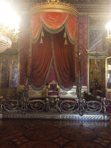 trono palazzo reale torino